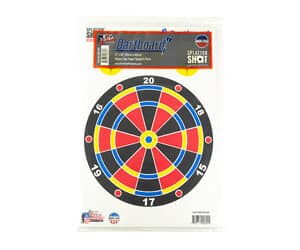 Pro-Shot Splatter Shot 12 x 18 paper dartboard targets, 8-pack