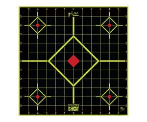 Pro-Shot Splatter Shot 12-inch green sight-in adhesive target, 5 pack