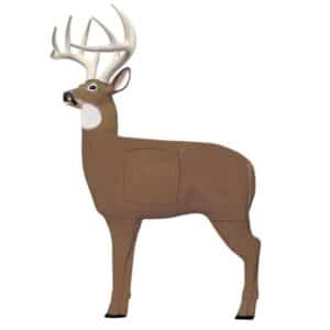 GlenDel Pre-Rut Buck archery target with replaceable 4-sided insert, 36-inch shoulder height