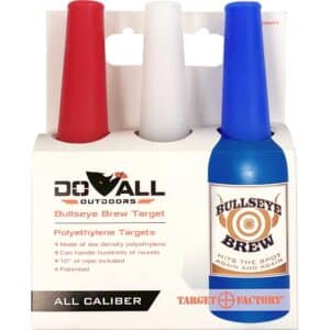 Do All Outdoors Target Factory Bottles 3-pack red white blue with 6-foot cord