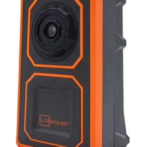Longshot Ranger target camera black and orange, 1080P live video, up to 100 yards