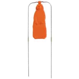Do-All Outdoors Lone Prairie Dog self-healing hanging target, approx 3 x 8 inches