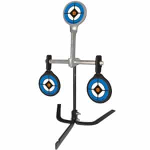 Do-All Outdoors Auto Reset steel target for .38-.44 Cal handguns with powder-coat finish