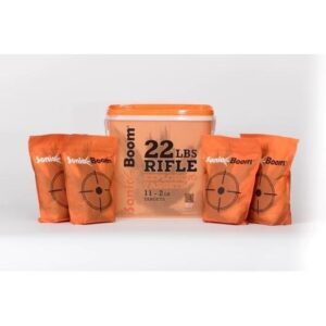 Sonic Boom 2 lb exploding rifle targets 11-pack canister