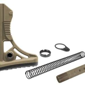 Leapers UTG PRO Model 4 Ops Ready S3 Mil-spec Stock Kit in Flat Dark Earth