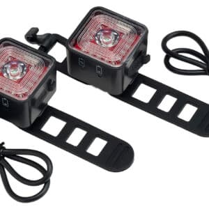 Hornady HIT Target Impact Indicator 2-Pack mounted on a target stand, black