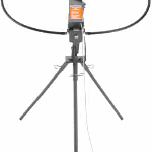 Champion SkyBird 3/4-Cock Trap with tri-pod stand, silver manual clay target thrower