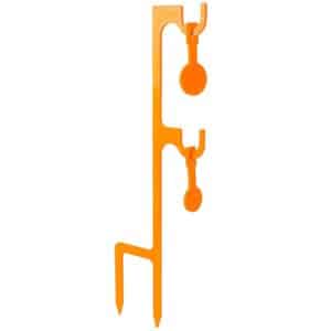 Champion Rimfire double target hanger kit with two hi-vis orange targets