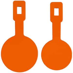 Champion Targets 44923C 4-pack orange 1/4 inch rimfire steel targets for 22LR