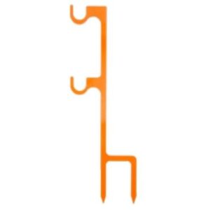 Champion Impact steel double hanger stake 19 inch orange 22LR target