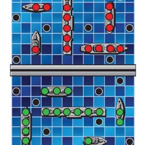Birchwood Casey Pregame Battle at Sea paper hanging target 12 x 18 pack of 100 blue