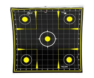 Allen EZ Aim Splash reactive sight grid target pad, 30 targets per pack