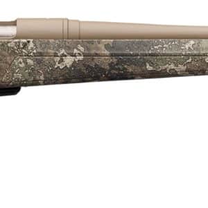 Winchester XPR Strata MB .243 Winchester 22-inch rifle in TrueTimber Strata camo with muzzle brake
