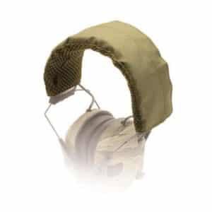 Walkers Razor Headband Wrap Olive Drap Green headband cover with mesh padding and hook-and-loop attachment