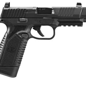 FN 545 MRD Comp .45 ACP pistol, black, optic-ready slide, compensator