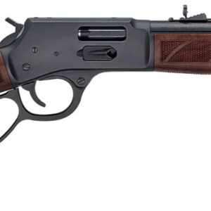 Henry H12 Protector Carbine with blued threaded 16.5 in barrel and walnut pistol-grip stock
