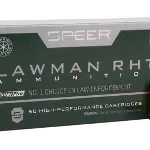 Speer Lawman RHT 9mm 100gr SinterFire frangible ammunition box