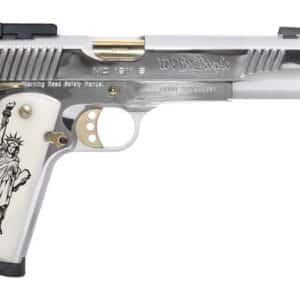 EAA MC1911S Liberador 9mm stainless 1911-style pistol with Statue of Liberty style grips