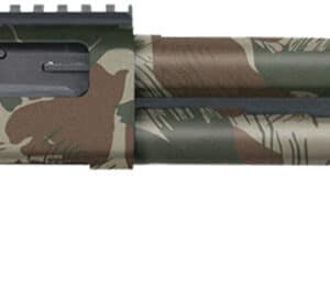 Mossberg 590 Bliksem 12GA pump shotgun 14.375in Rhodesian Brushstroke camo FDE
