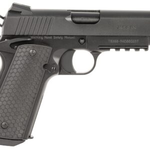 EAA Untouchable MC1911 Commander 9mm pistol with 4.4 in barrel, black finish