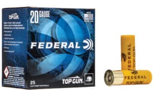 Federal Top Gun 20 Gauge 2-3/4 inch 7/8 oz #7.5 shot 25 count box
