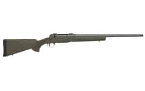 Savage 110 Trail Hunter 7mm PRC 22in rifle with OD Green Hogue overmolded stock