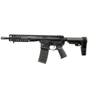 LWRC DI 5.56 NATO pistol, 10.5-inch barrel, SBA3 brace, black