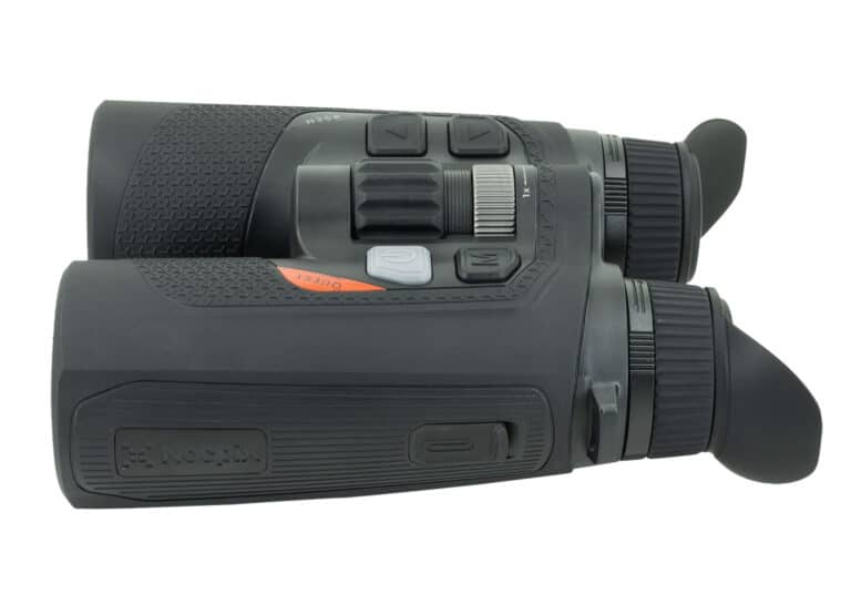 Nocpix QUEST H35R thermal rangefinding binocular, black finish, 35mm objective
