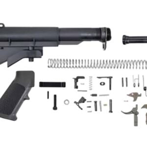 DPMS Panther Arms CAR-15 lower build kit with Fiberlite buttstock and A2-style pistol grip