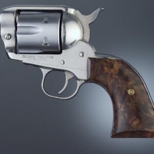Hogue walnut two-piece cowboy action grips for Ruger Blackhawk and Vaquero
