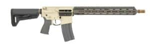 Q SUGAR WEASEL 5.56 NATO 16IN BARREL 1 IN 17 TWIST RIFLE FDE RECEIVER GRAY ACCENTS SW-556-16IN-RIFLE