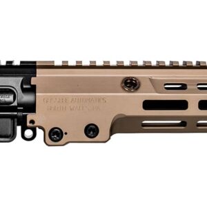 Geissele URG-I AR-15 upper receiver in Desert Dirt Color with MK16 Super Modular Rail handguard