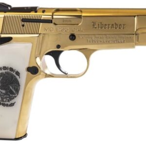 GIRSAN MCP35 Gold Liberador 9mm pistol with 4.87in barrel and 10-round California-compliant magazine
