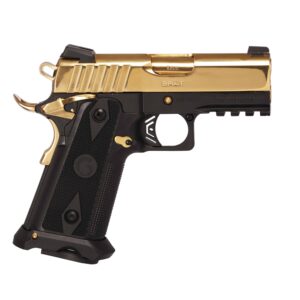 EAA Girsan Witness 2311 Spoiled Brat 9mm pistol gold slide black frame 3.4-inch barrel
