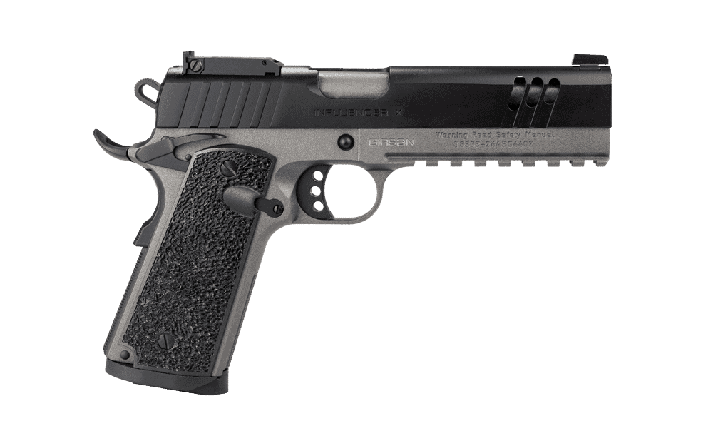 EAA Girsan MC1911S Influencer X 9mm 5-inch two-tone pistol right-side view