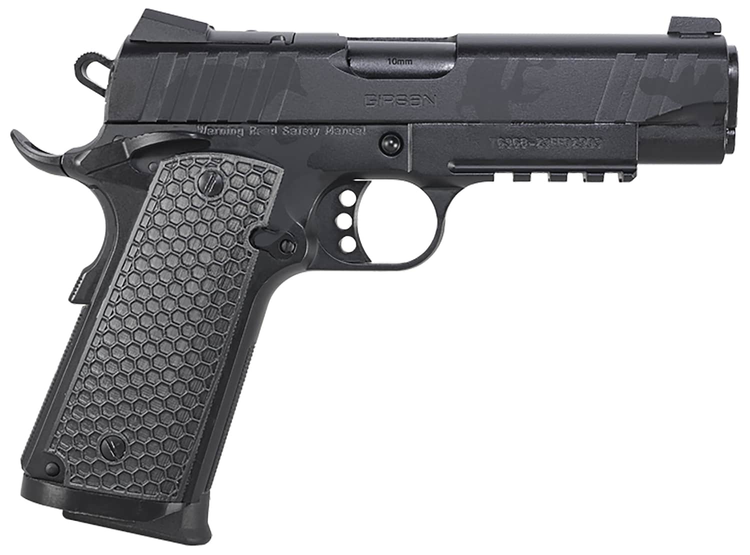 EAA Girsan MC1911C Influencer Compact .45 ACP 4.40 inch black camo optic-ready handgun