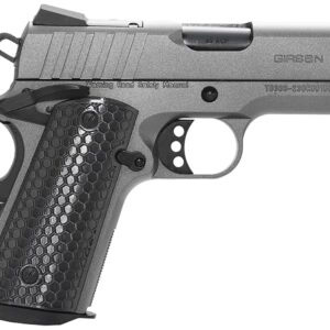 EAA Girsan MC1911SC Influencer 9mm pistol, Tungsten Gray Cerakote, 3.40 inch barrel