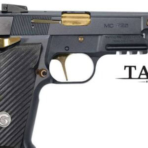 EAA Girsan MCP35 Negotiator 9mm pistol 4.87in titanium nitrate finish with gold accents