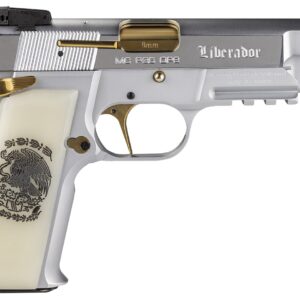 Girsan MCP 35 Liberador 9mm Luger with accessory rail and pearl engraved grips