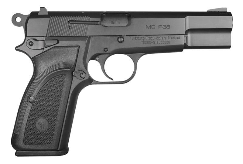 EAA Girsan MCP35 9mm pistol in matte black with 15+1 capacity