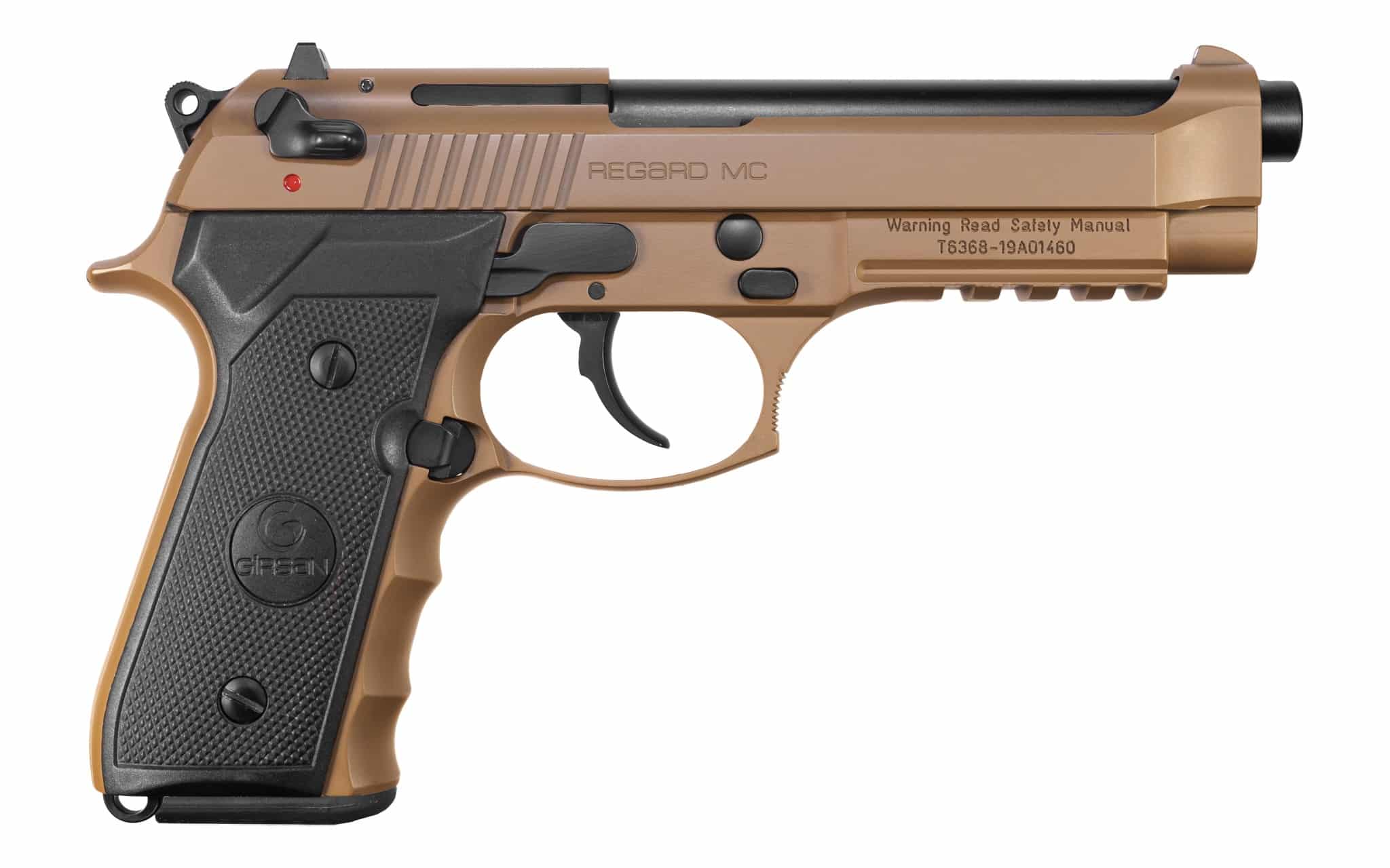 EAA Girsan Regard MC 9mm 4.9in FDE pistol left profile