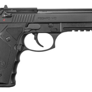 EAA Girsan Regard MC 9mm 4.9in black pistol left profile with accessory rail