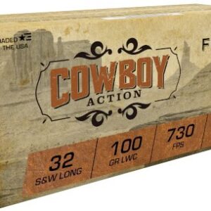 Fiocchi 32 S&W Long 100gr Lead Wadcutter 50rd box product image