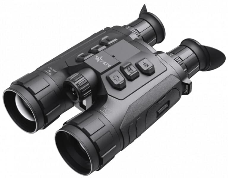 AGM ObservIR LRF thermal binocular 3.0–24x in black with rugged housing