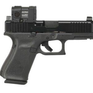 GLOCK 19 Gen5 MOS 9mm pistol, 4.02 inch barrel, ACRO P2 cut, black finish