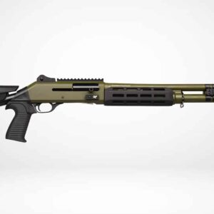 GForce Arms GF4 12ga 18.5in O.D. Green semi-auto shotgun side view