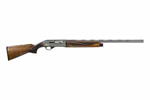 GForce Arms GF-1 Refuge 12ga 28in semi-auto shotgun with tactical gray receiver and Turkish walnut stock