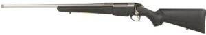 Tikka T3x Lite left-hand stainless bolt-action rifle with black synthetic stock, .300 WSM