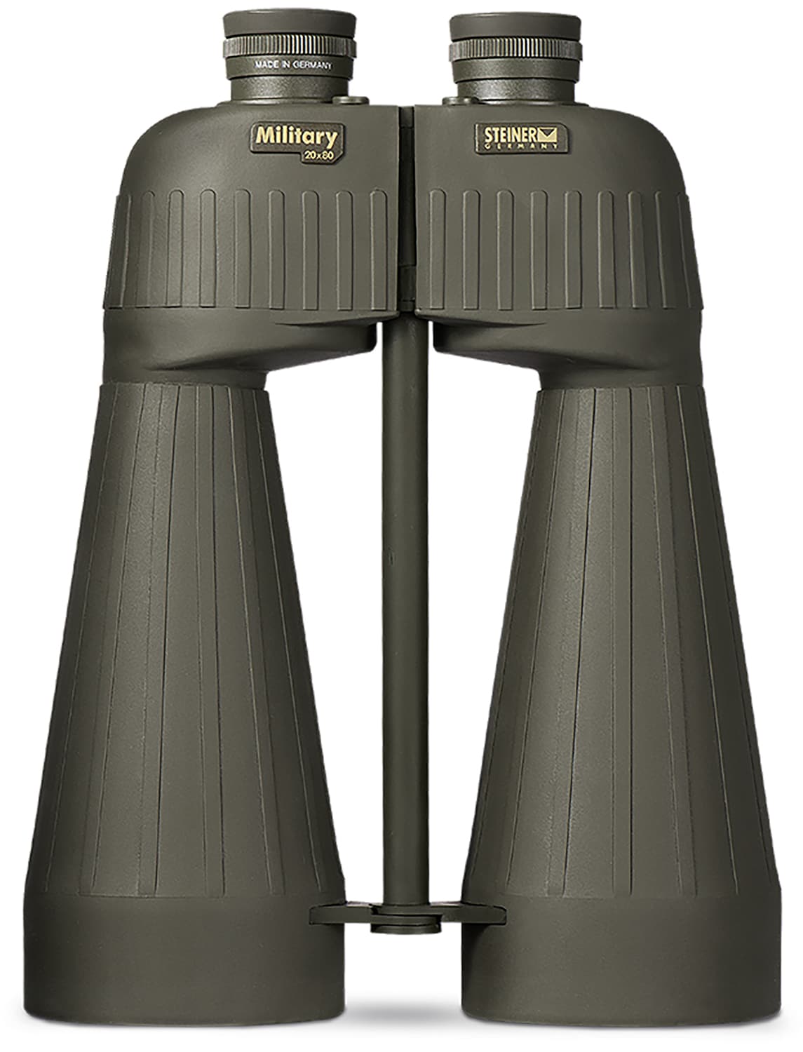 Steiner 2675 M2080 20x80mm binoculars in OD green with rubber armor