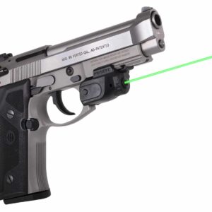 LaserMax GS-LTN-G green Lightning Rail laser with GripSense, black finish